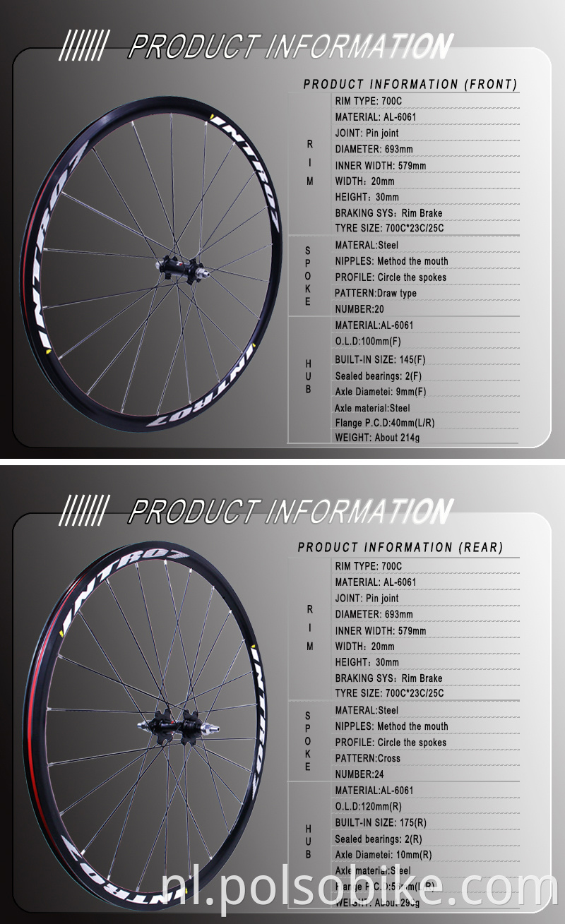 24hole wheel set